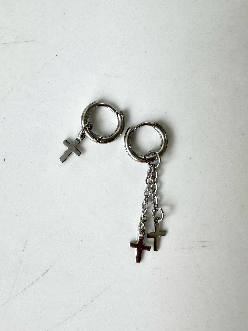 Faith Hoop Earring