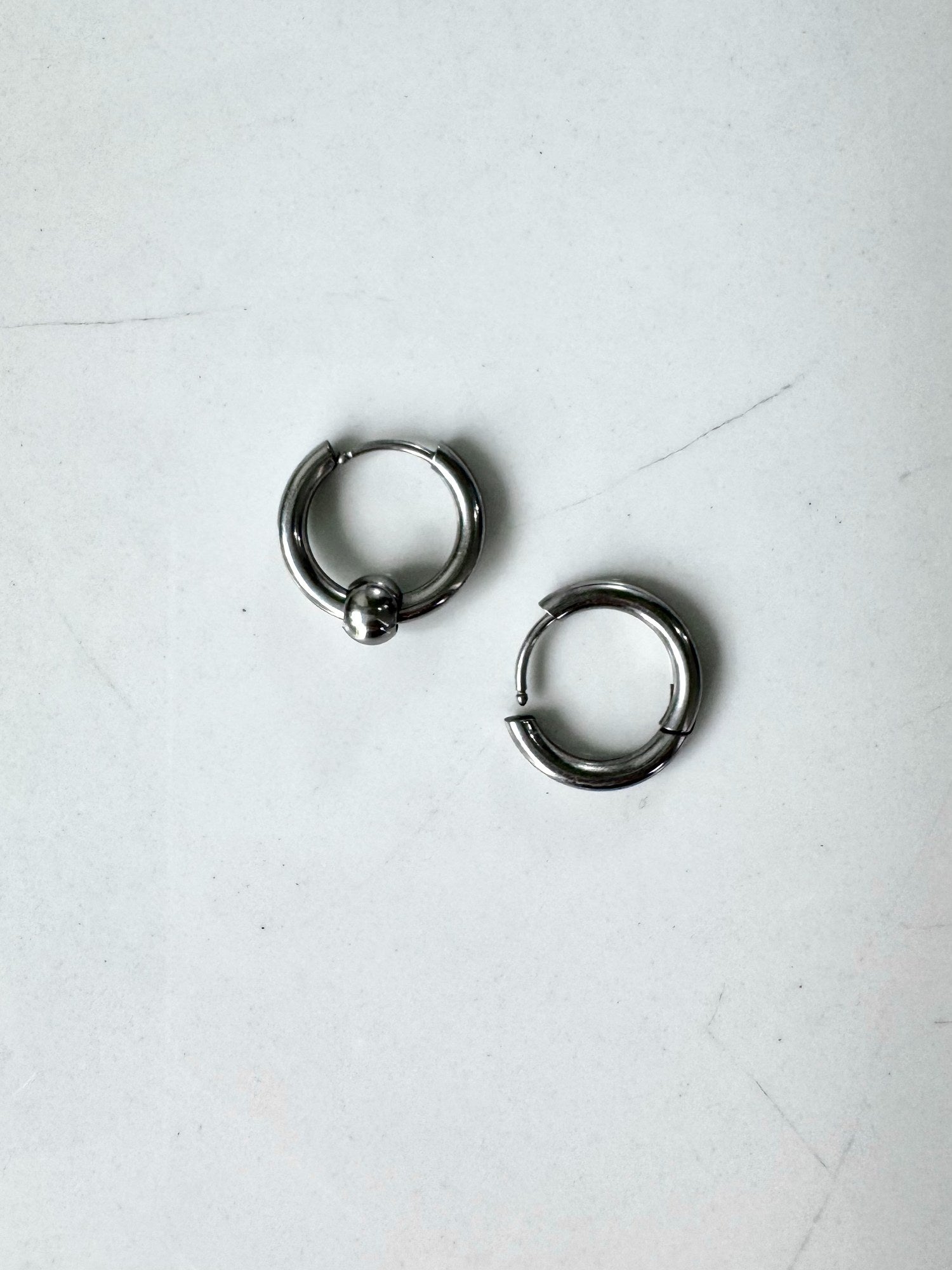Sphere Hoop Earring
