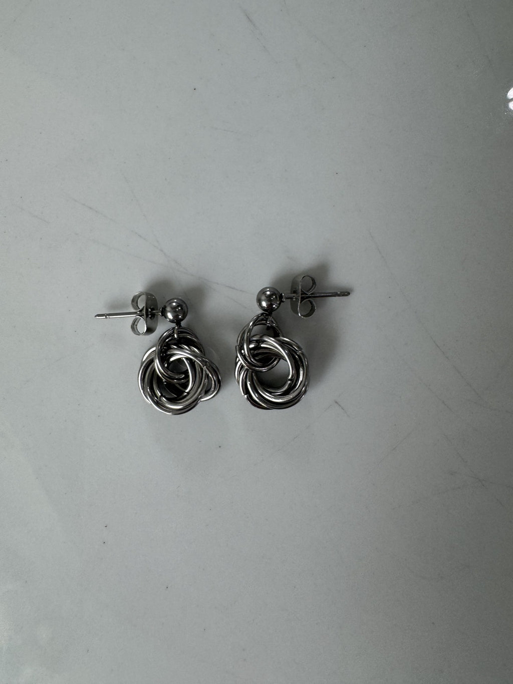 Weaved Stud Earring