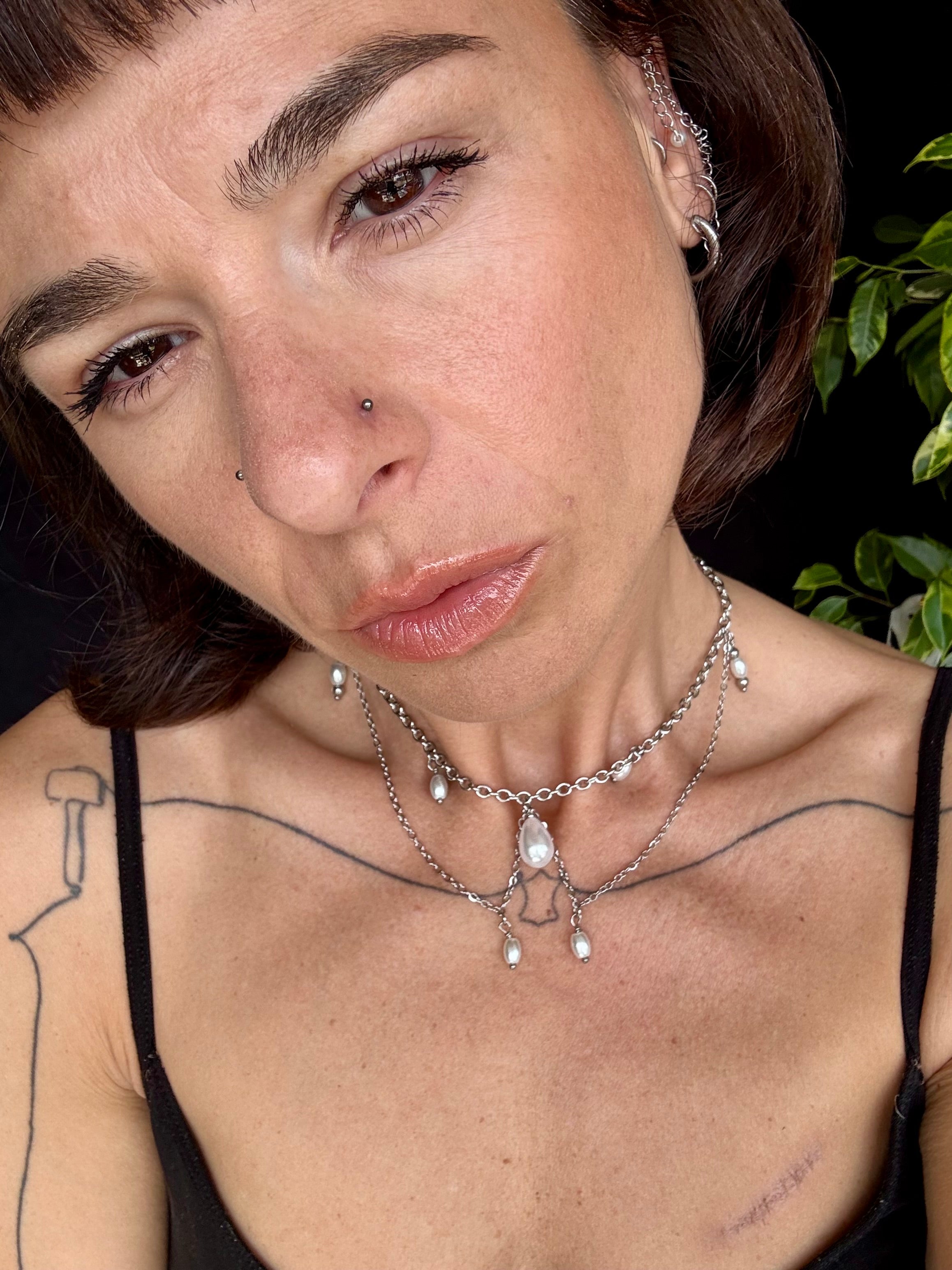 Pearl Drop Necklace