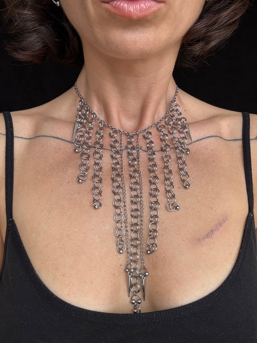 Cascade Fringe Necklace