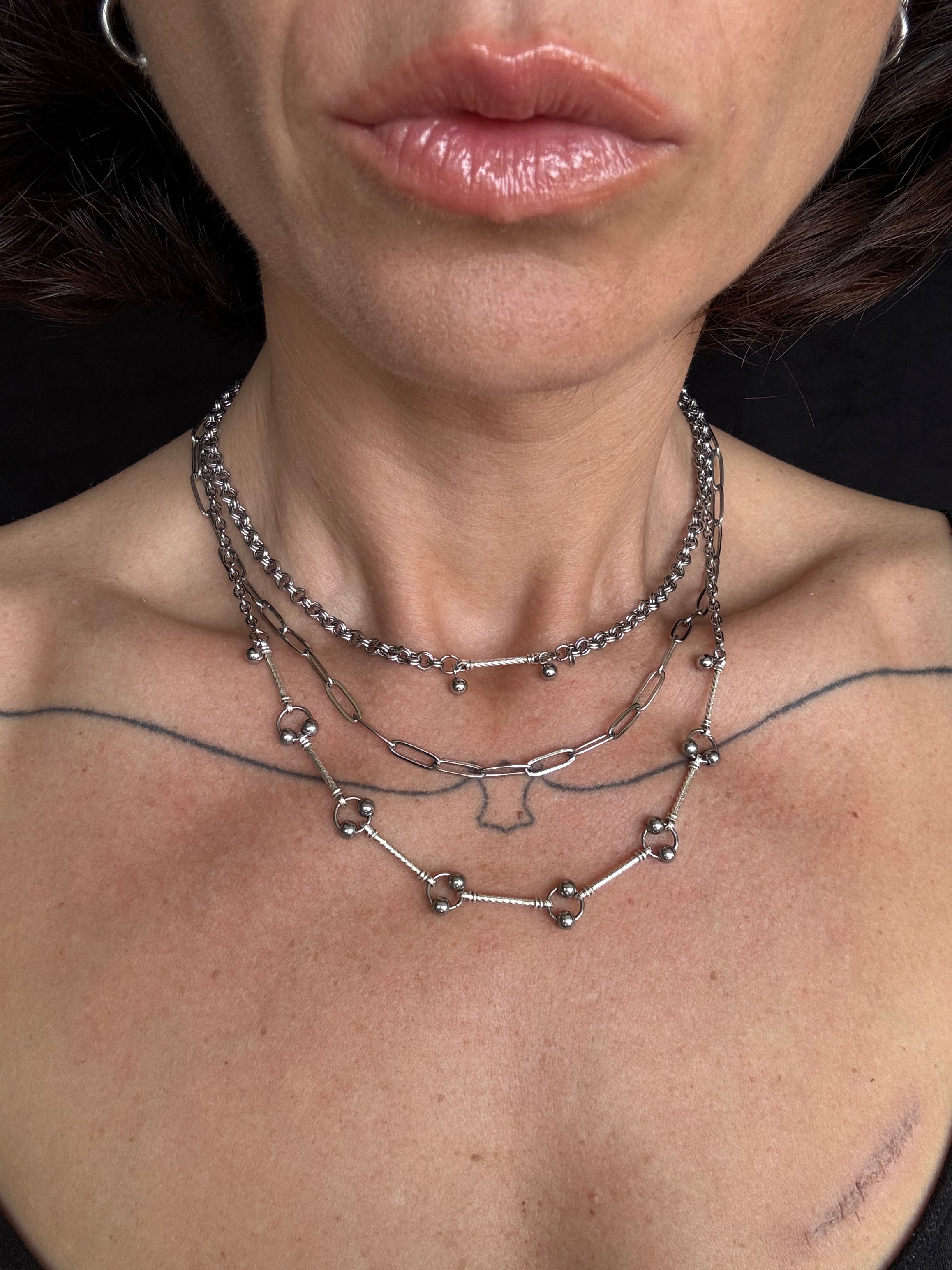 Layered Bar Necklace