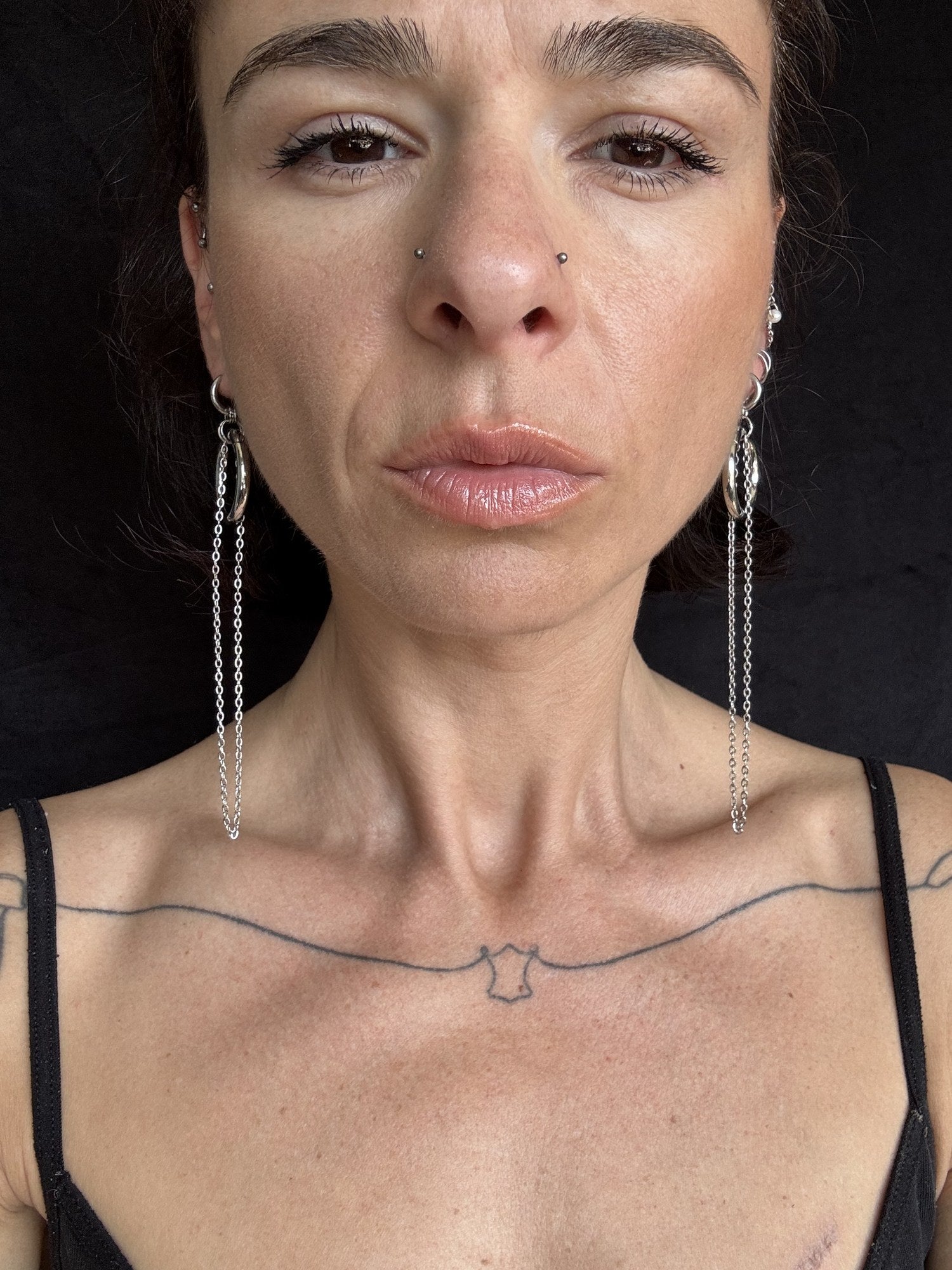 Cascade Hoop Earrings