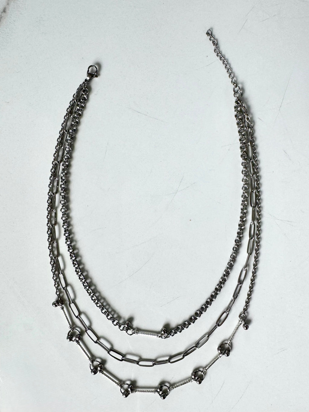 Layered Bar Necklace
