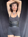 Riveted Leather Corset Belt