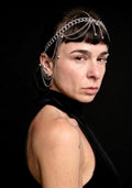 Silver Empress Head Chain