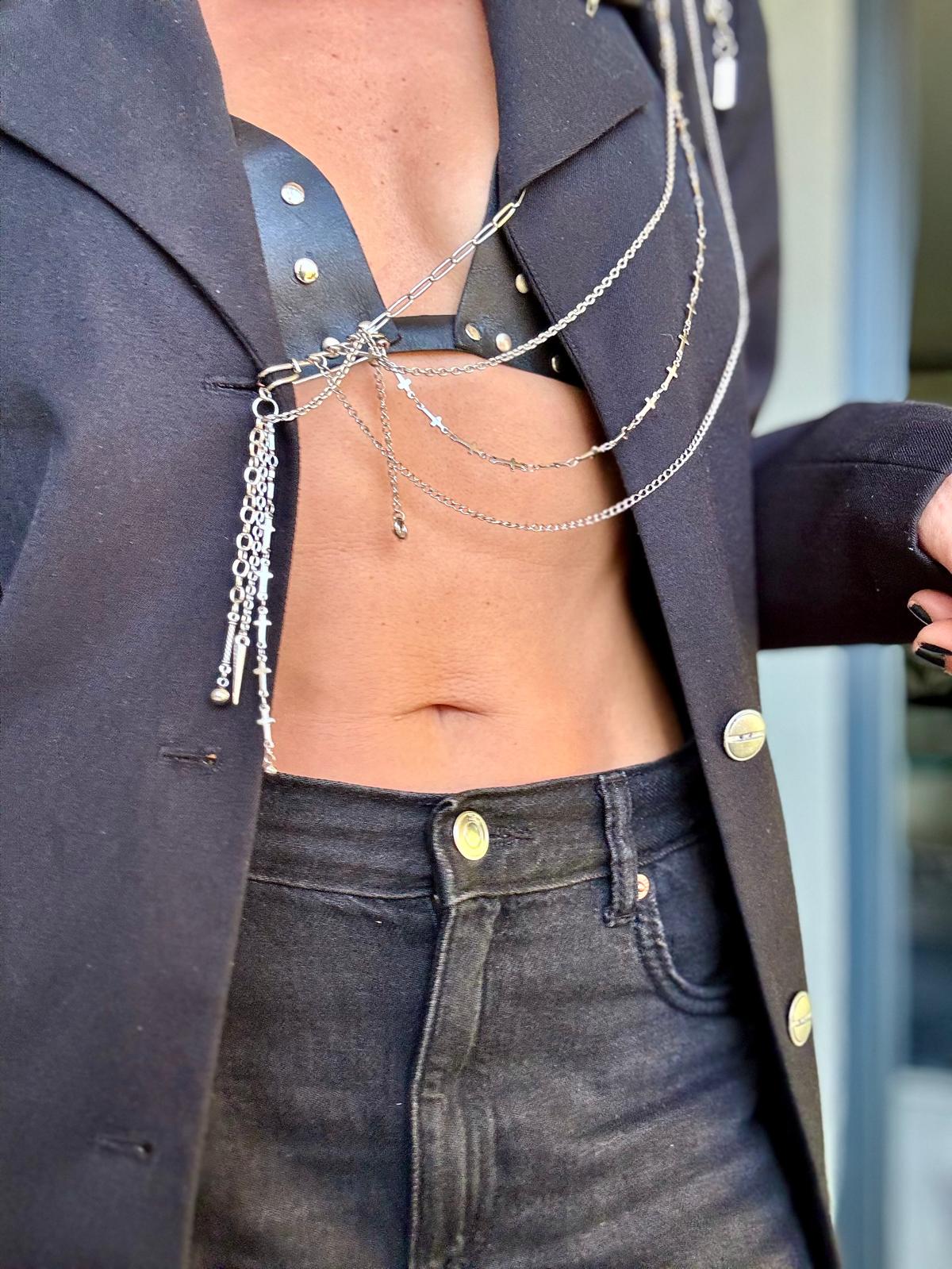 Draped Stainless Steel Body Jewellery