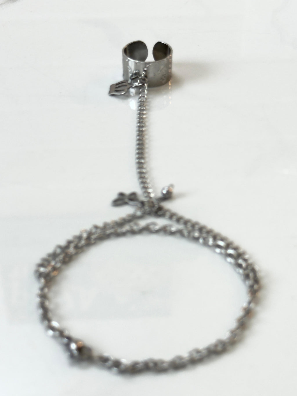 Vein Ring Bracelet