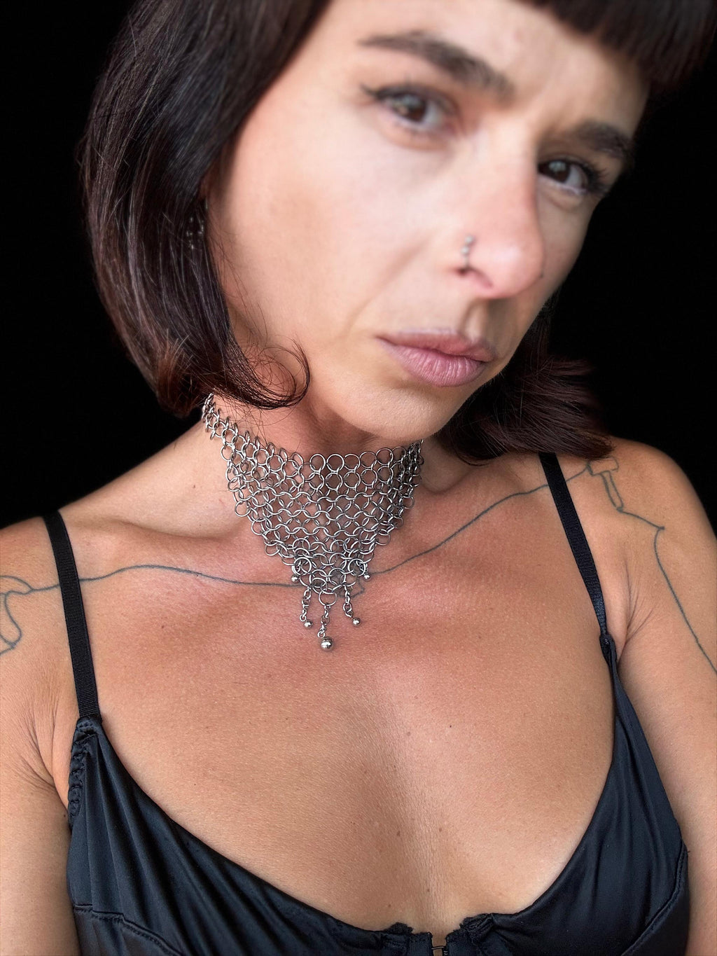 Chainmail & Balls Collar